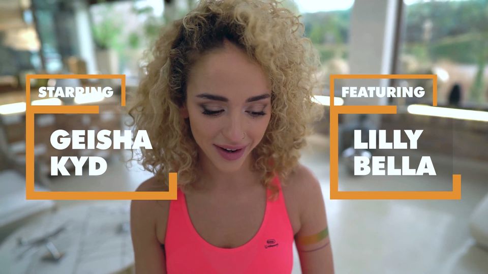 POV - Your girlfriend Geisha Kyd is the orgasm guru for Lilly Bella and Lulu Love