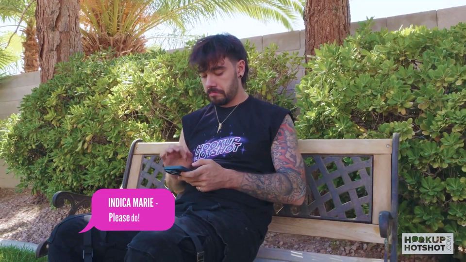 Indica Marie Gives Blowjob Before Getting Penetrated