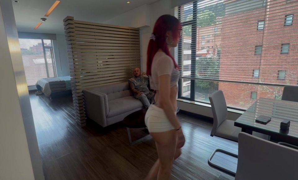 Stepdad Takes Away My Anger with His Cock, Just Before I Go to College