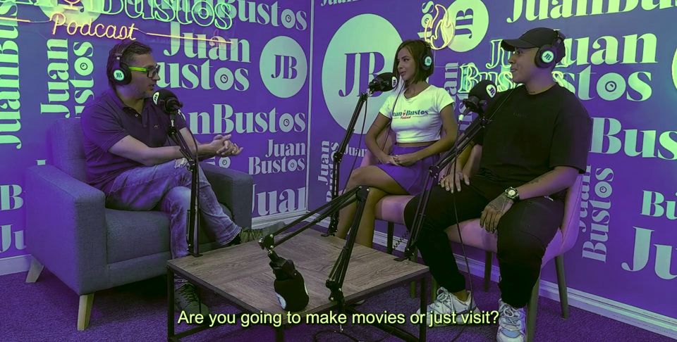 Sexy Lawyer Aishadanveer Fucks Prisoner on Juan Bustos Podcast