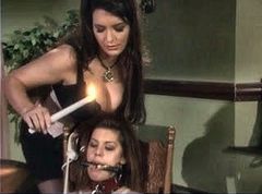 BDSM hottie tied & teased
