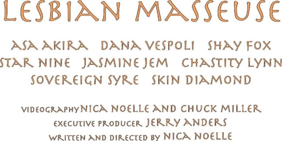 Lesbian Masseuse