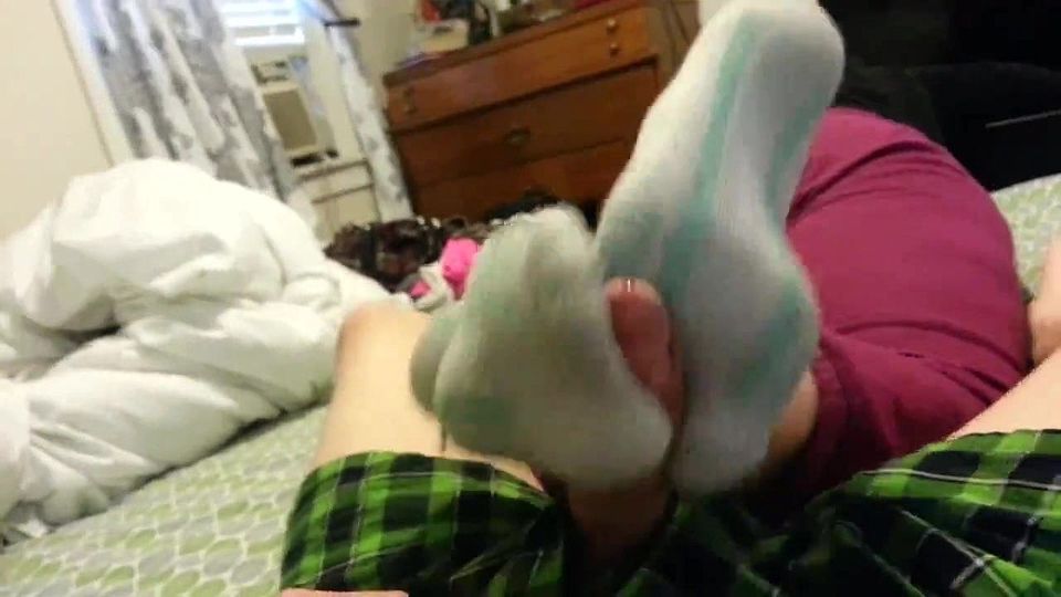 Sockjob with Fila Ankle Socks