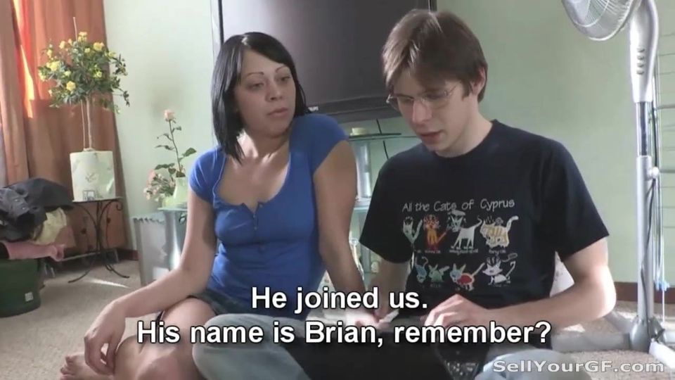 Bitch fucks to make her bf rich
