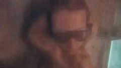 Shower cumshot