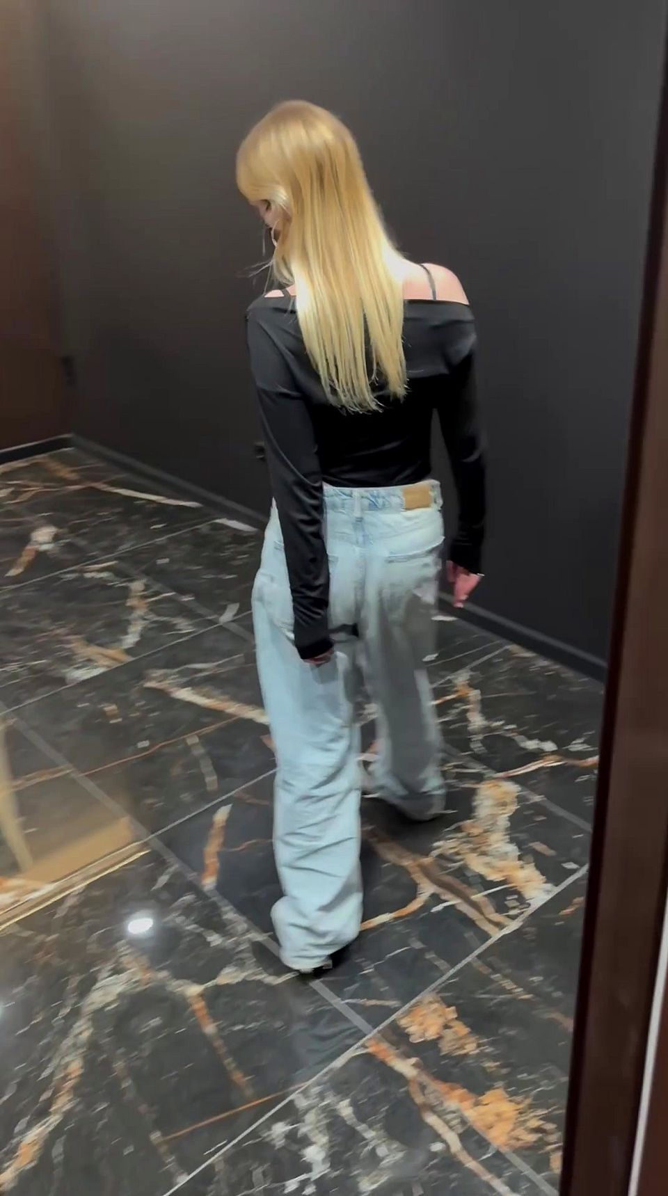 Spanking on the floor