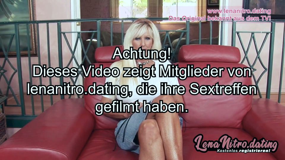Slut milf bounced her big fake boobs during fuck date! Lena Nitro