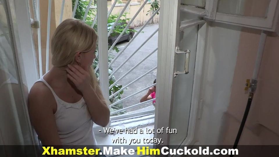 Make Him Cuckold - Interracial cuckold revenge fuck