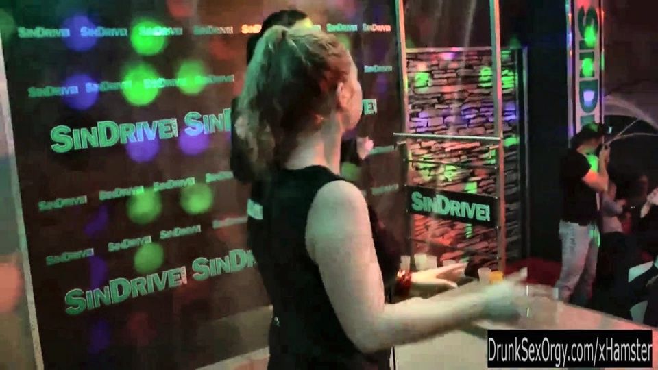 Crazy wet bitches dancing in a club
