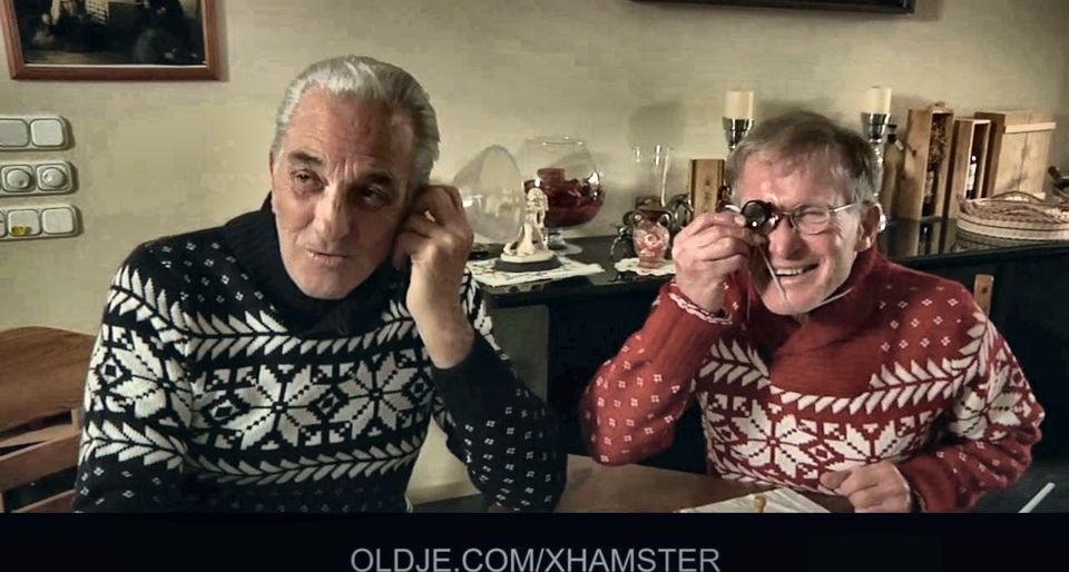 Horny grandpas fuck a sexy young nurse