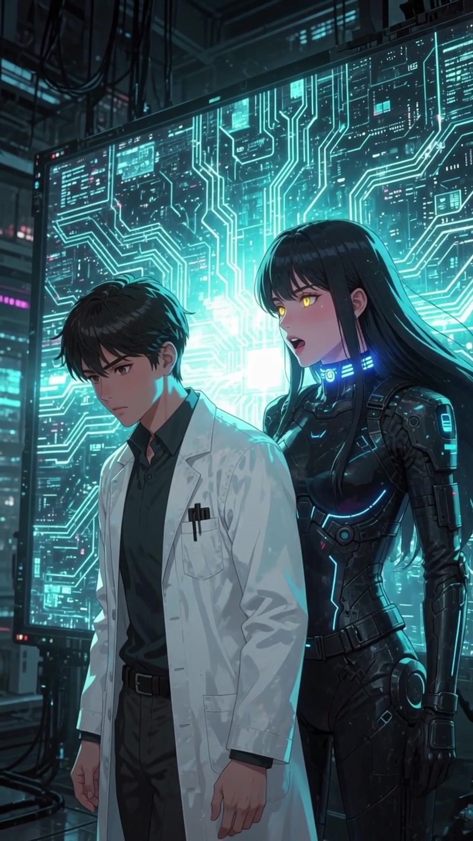 The Sexiest Robot Wants To Feel A Human Cock Inside Her Pussy For The First Time - AI-Generated Content