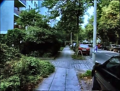 Classy german females giving an outdoor interview