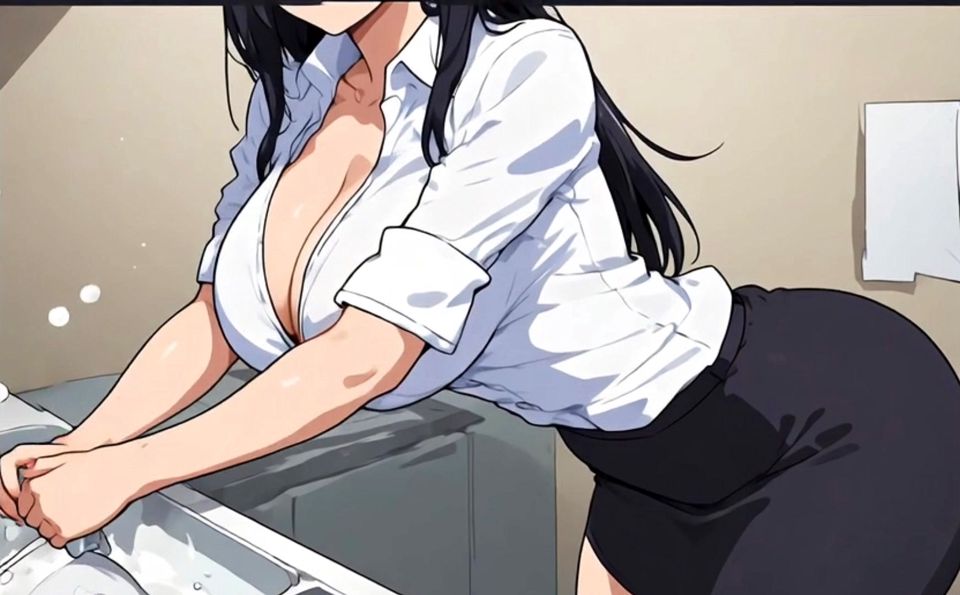 The maid's inner wear captivated him