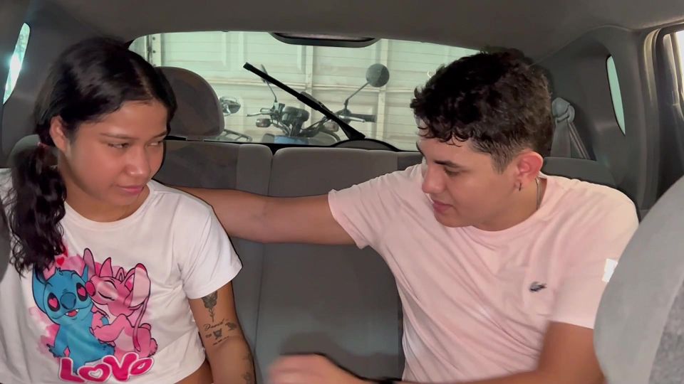 I teach my stepsister how to drive in exchange for fucking her