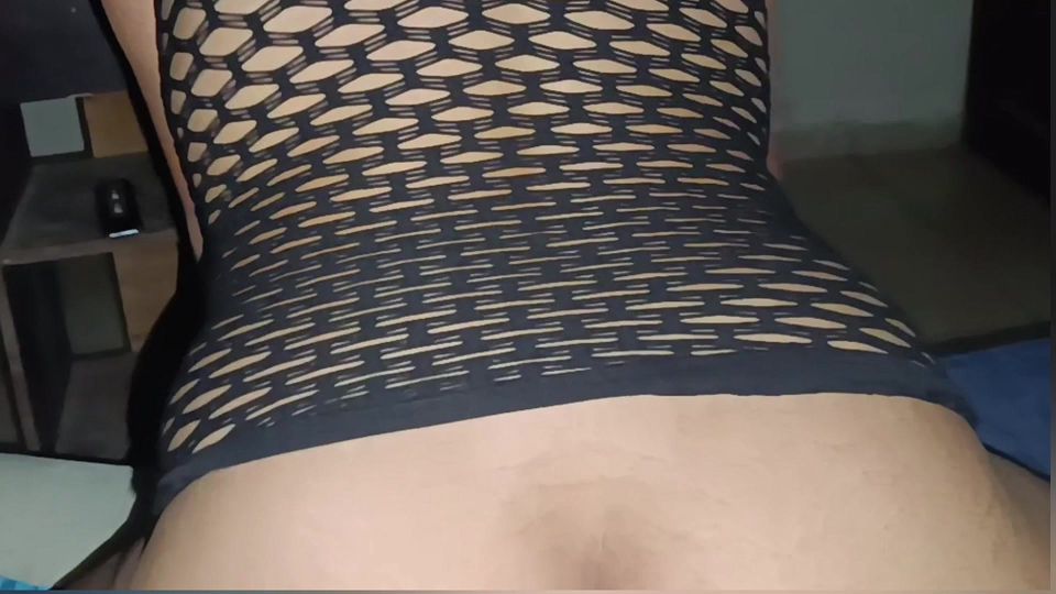 Eating ex-girlfriend's pussy in lingerie After the party
