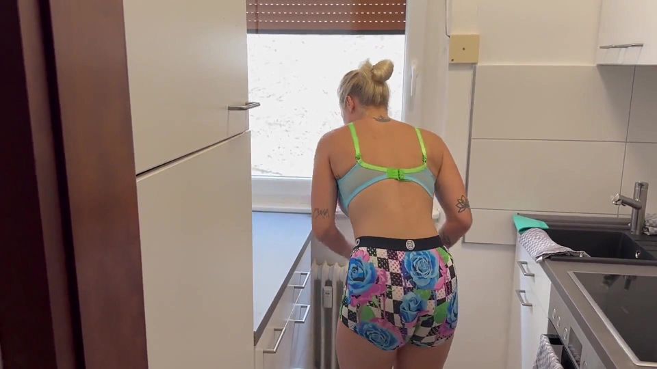 Blonde Teen Gets Fucked by Roommate!!