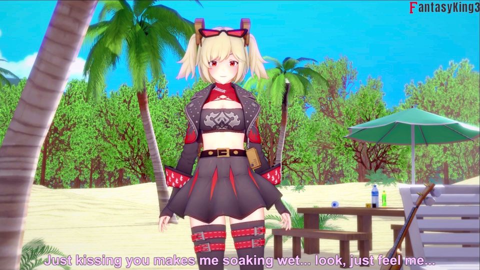 Burnice Bikini Blowjob on the beach - 1 - Zenless Zone Zero (ZZZ)