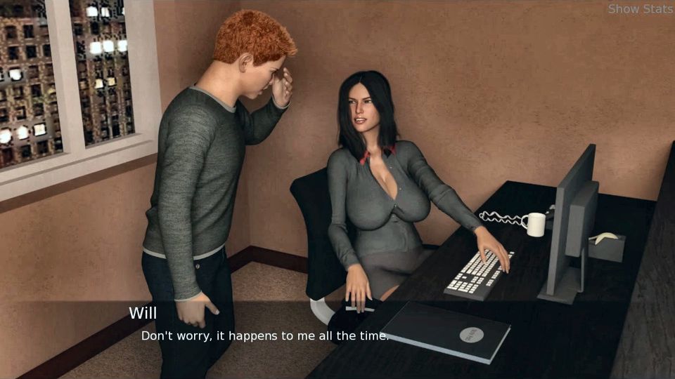 Project hotwife - gameplay - roleplay - office tease and doctor checkup part 1
