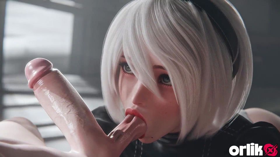 White haired babe loves a good dick