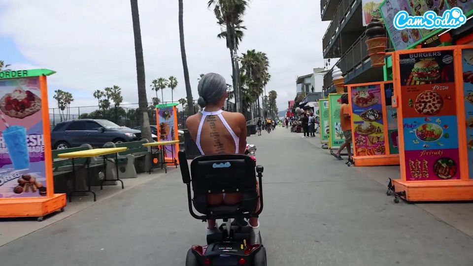 Fit MILF Taking a Public Pounding by a BBC on the Beach in California