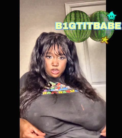 GIANT Black Tits Compilation so big