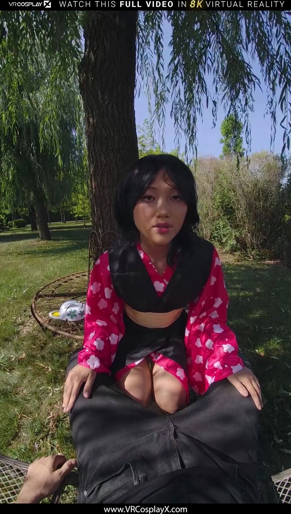 VRCosplayX Demon Slayer Mai Thai As Yaiba Makomo Became Hot And Lustful As Much As She Is Dangerous Part 1