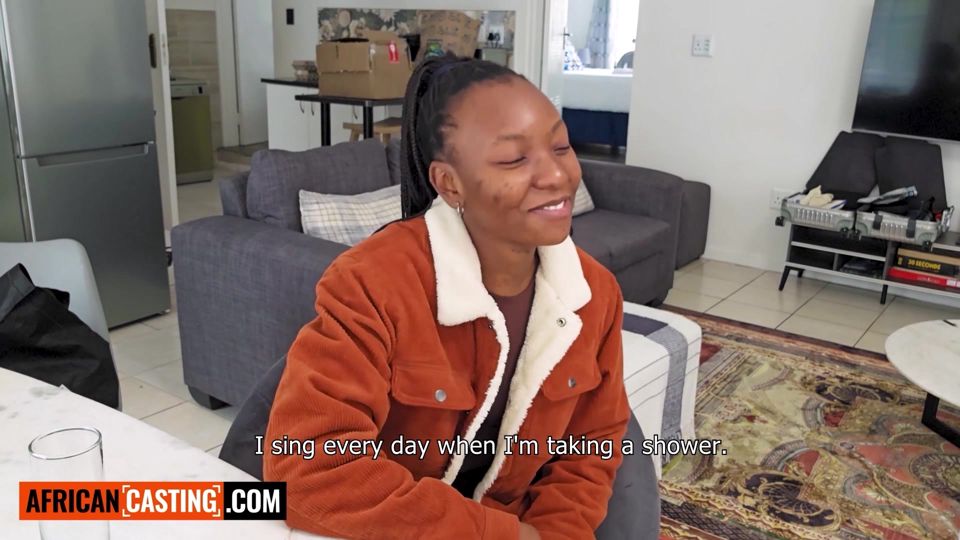 This sweet 18YO EBONY student snuck out at night and rode took my cock DEEP till her PUSSY dripped