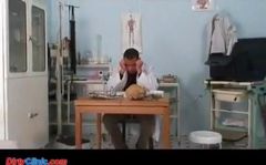 Nasty Doll in Clinic Sex