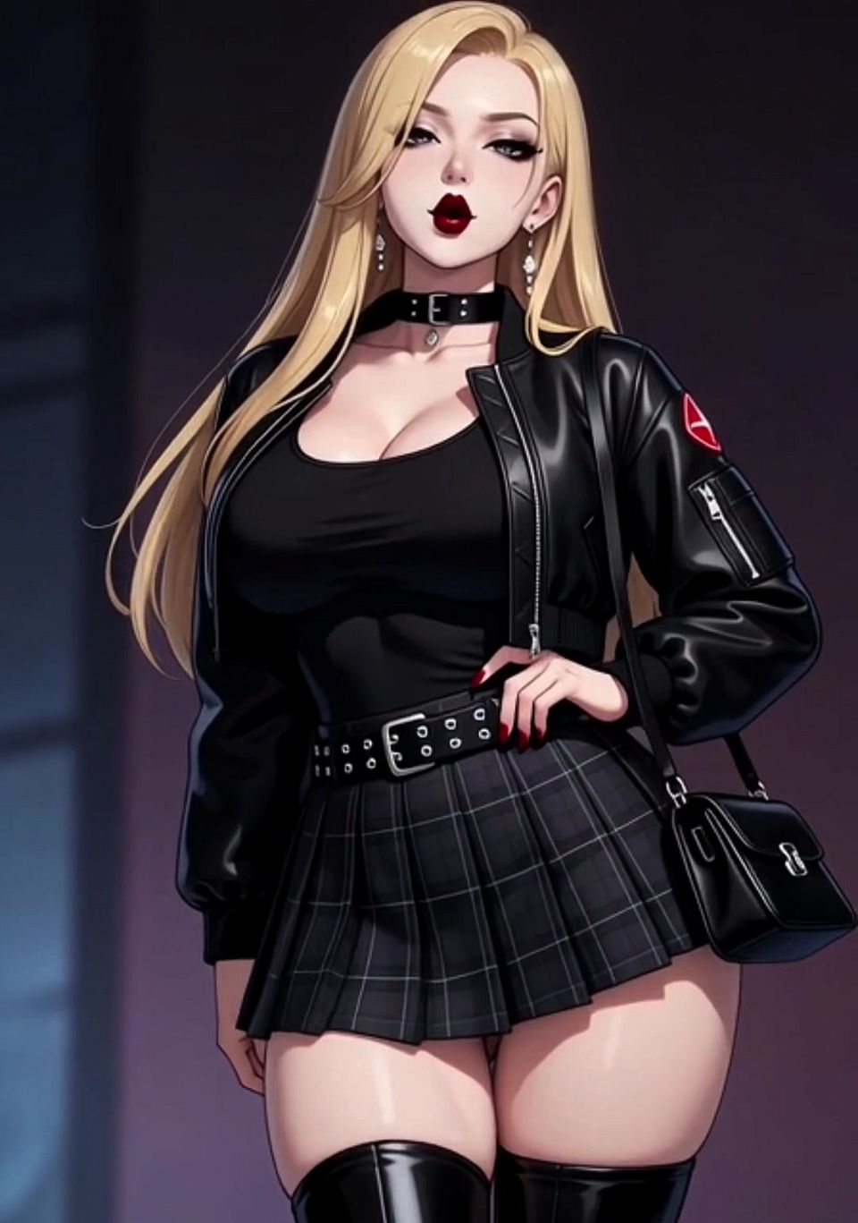 Anime Dominant Secretary Gives Aggressive Instructions and Forces You to Edge and Cum for her and friends
