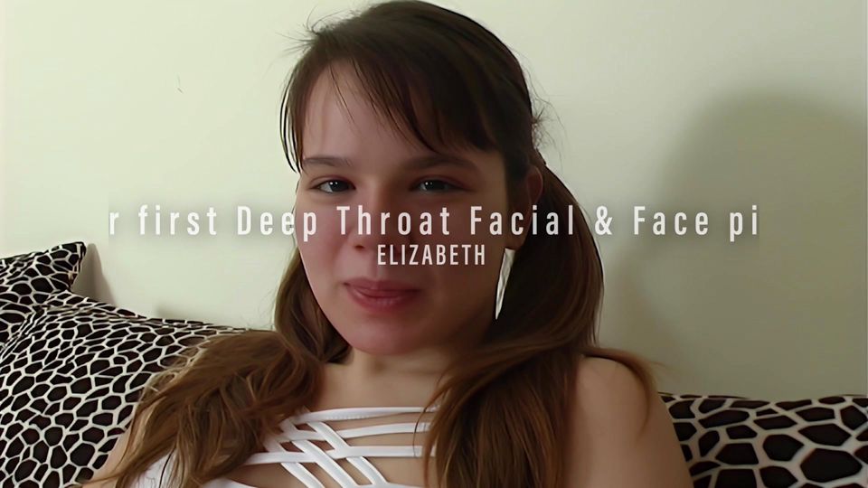 Elizabeth First Deep Throat Cum Eat Face Piss