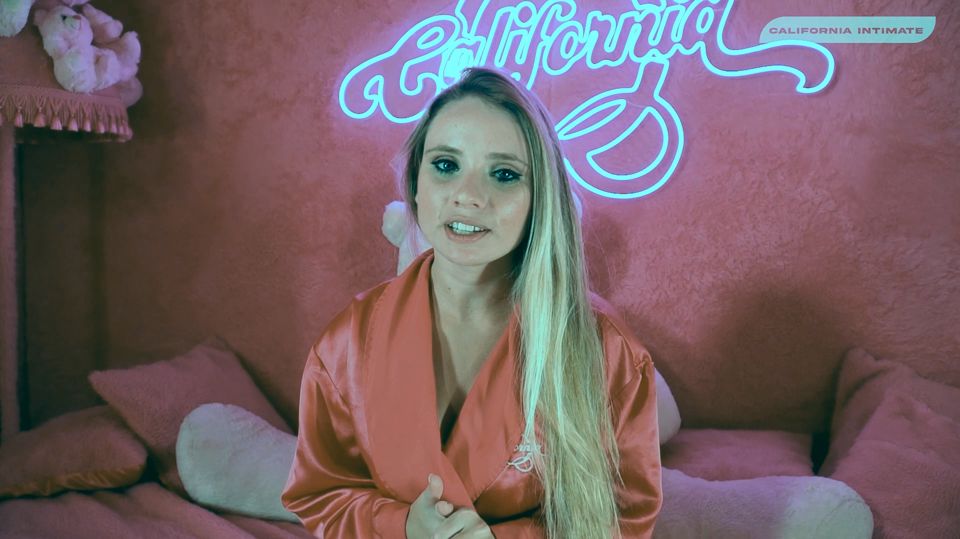 Busty blonde masturbates for you