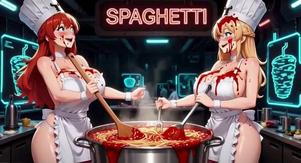 Funny Cook Video, Ai Animation