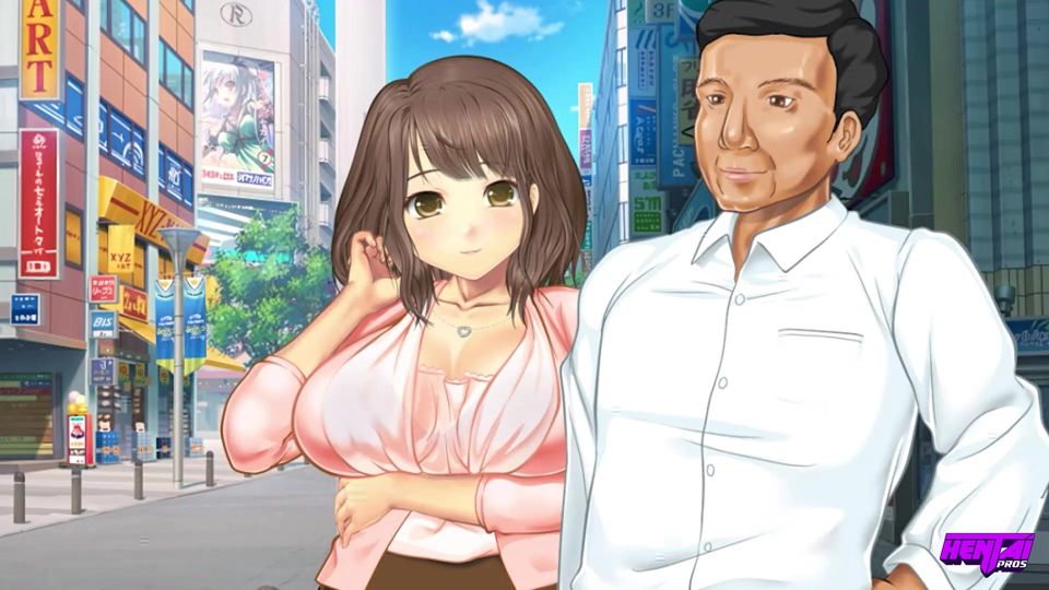 HENTAI PROS - MILF Emi Spreads Her Legs For Her Stepdaughter Akane's Teacher After Seeing Her Bad Grades
