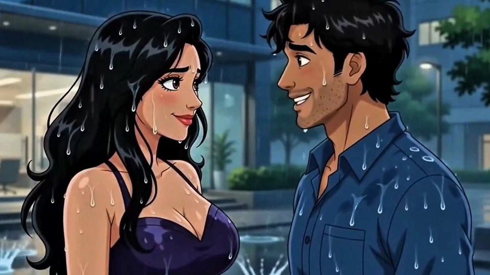 Flat Mein Nayi Aayi Modern Ladki Ne Mujhe Pehli Raat Hi Seduce Kar Liya ( Ai generated )