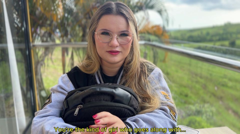 INNOCENT AND SHY COLLEGE NERD. We studied in a cabin in the woods and I found out that she was a nymphomaniac