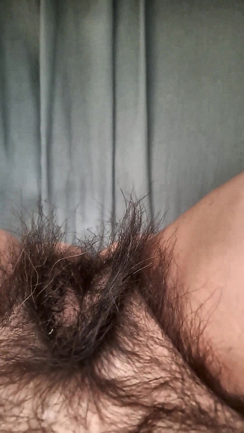MILF Touching Her Hairy Pussy