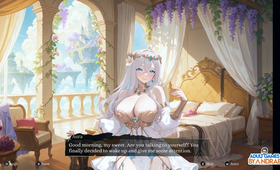 AURA 2: Lust of the Gods Gameplay Part 1 - Blowjob from the Goddess Aura