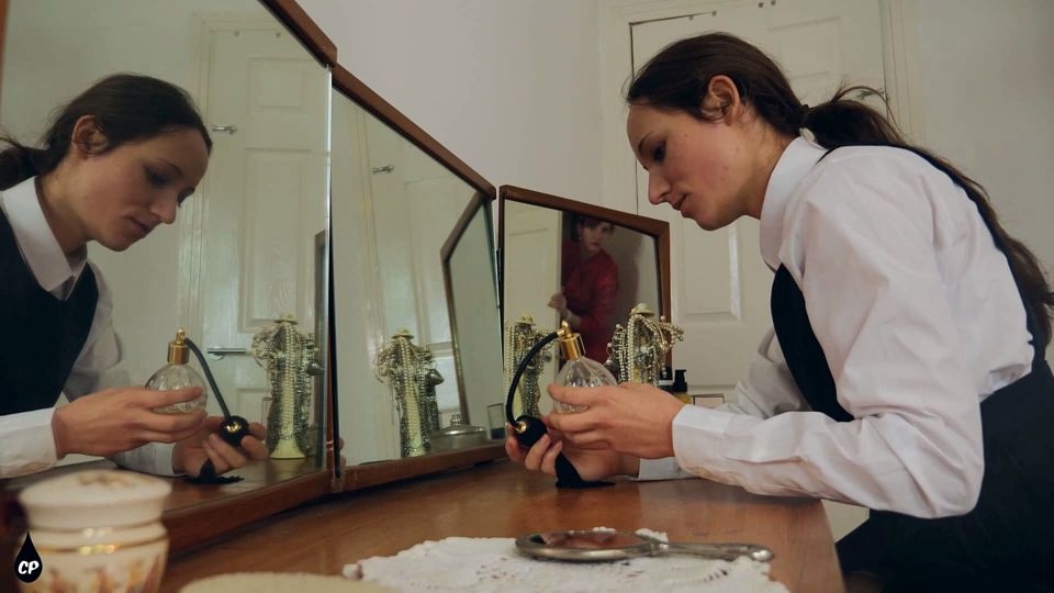 Step-mum Catches College Girl Mila at Her Dressing Table Face Slapping Punishment Wmv