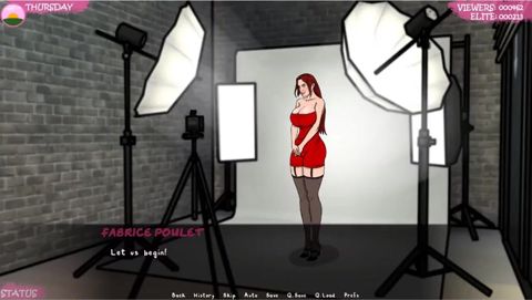 Project Hotwife - Gameplay - Roleplay - Husband Loves Wife Exposing Herself to Male Coworker