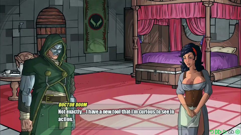 big boobs big ass Vanessa enjoys sex with the ultimate pleasure sextoy doominator 3000 - gameplay
