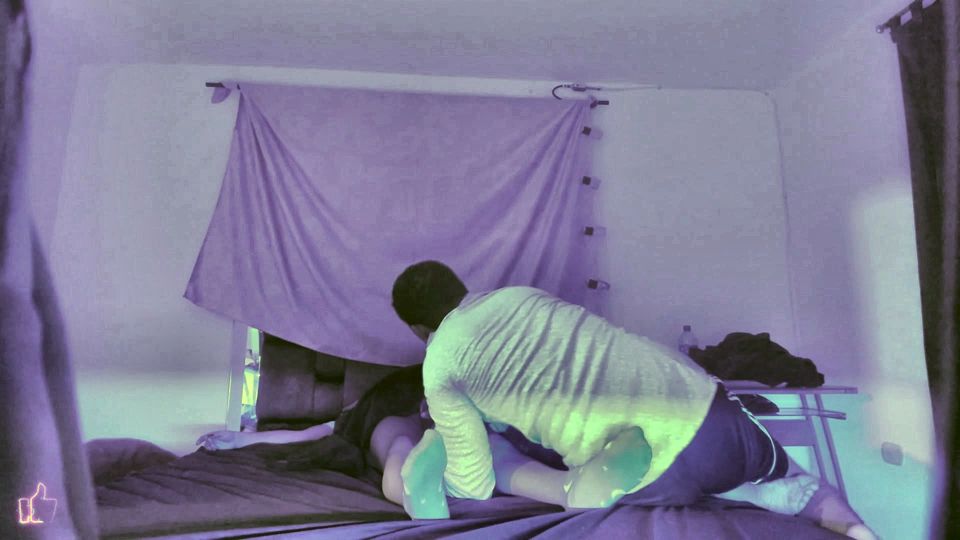 schoolgirl Perverted Stepdad Walks In and Fucks Her