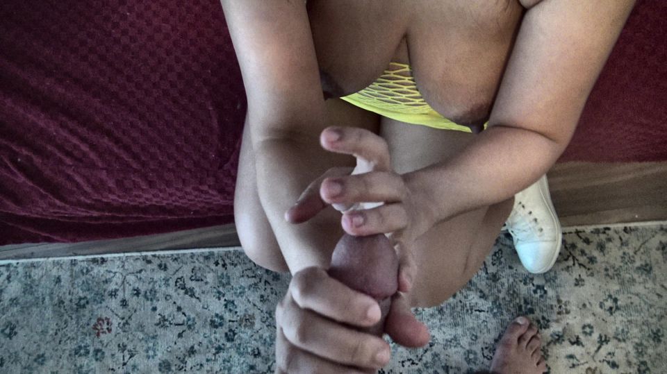 Big Nipple Stepmom Makes Her Stepson Cum Before School