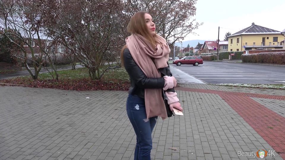 Dude shoots beauty's appetizing ass