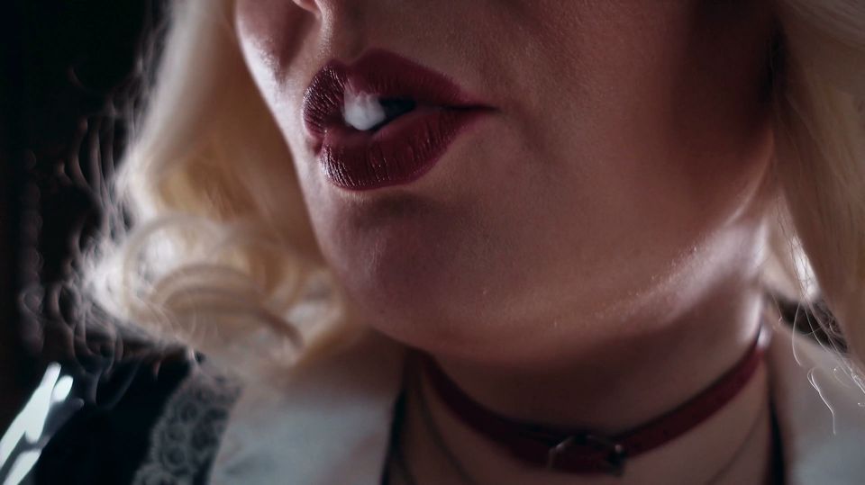 Smoking fetish - maid milf Arya Grander