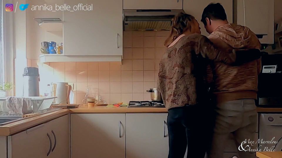 Kitchen Make Out with Stepsister, Kissing & Fingering - Sensual Teasing Moments