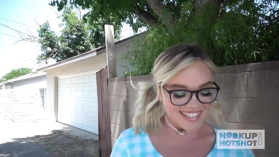 Curvy little blonde teen slut Katie Kush gets fucked nasty by date