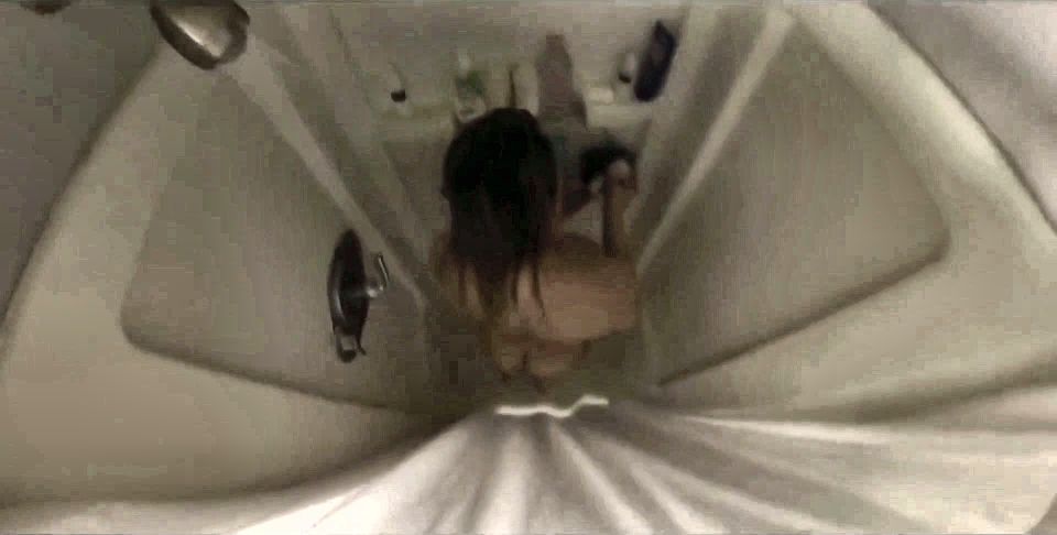 Curvy Wife Drains Cock Late Night After Shower