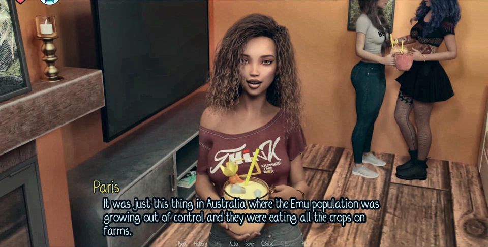 Elmwood University - Kissing the Hot Black Girl at the College Party