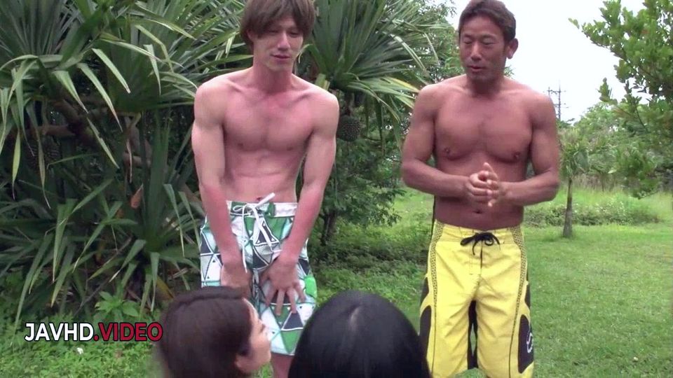 Naughty Japanese Teens in Wild Asian Orgy Creampie Action