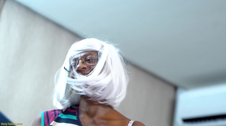 Fat Belly Ebony Granny All Holes Stretched by a BBC